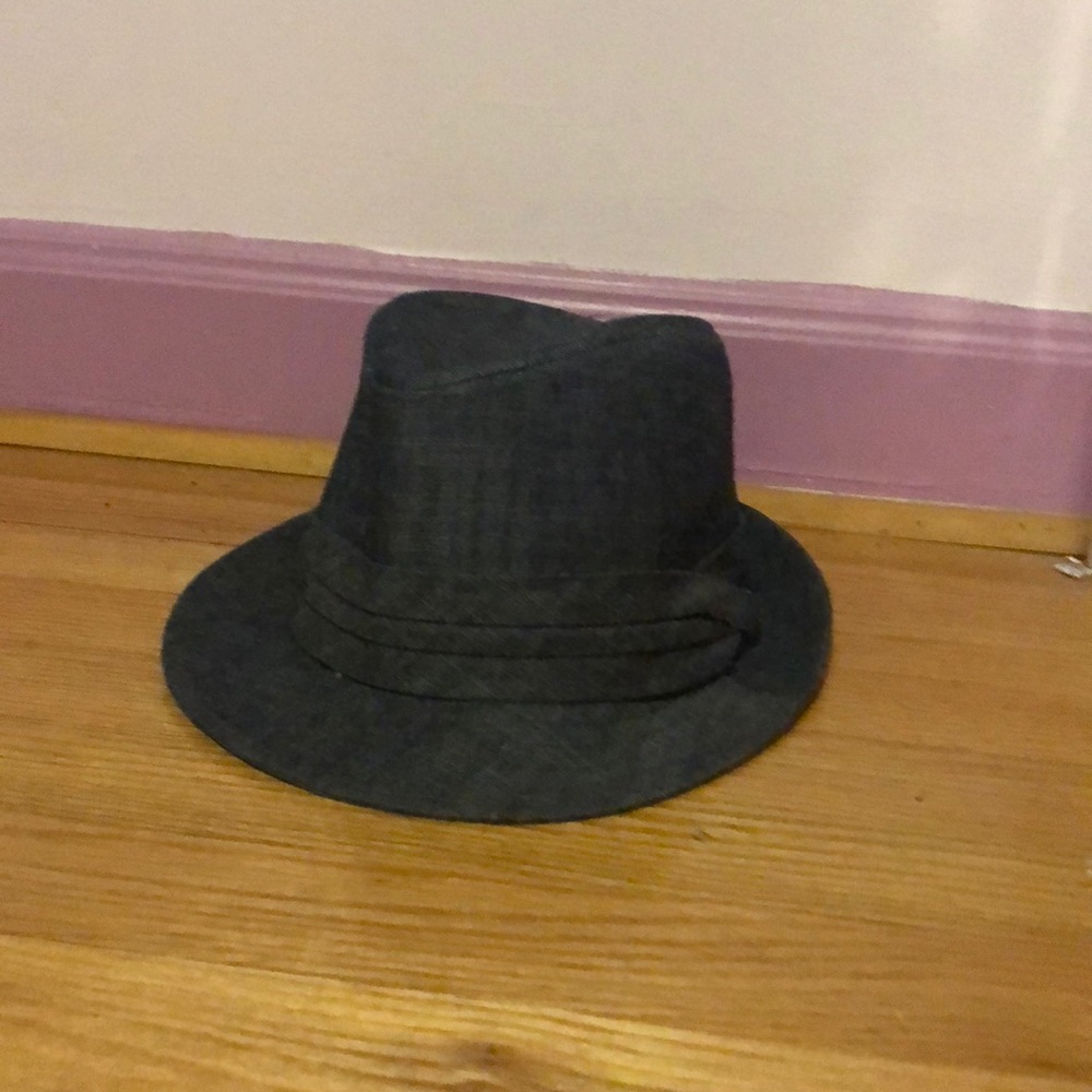 black fedora